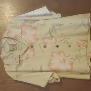 Vintage Kylani Bay Silk Hawaiin Shirt 8